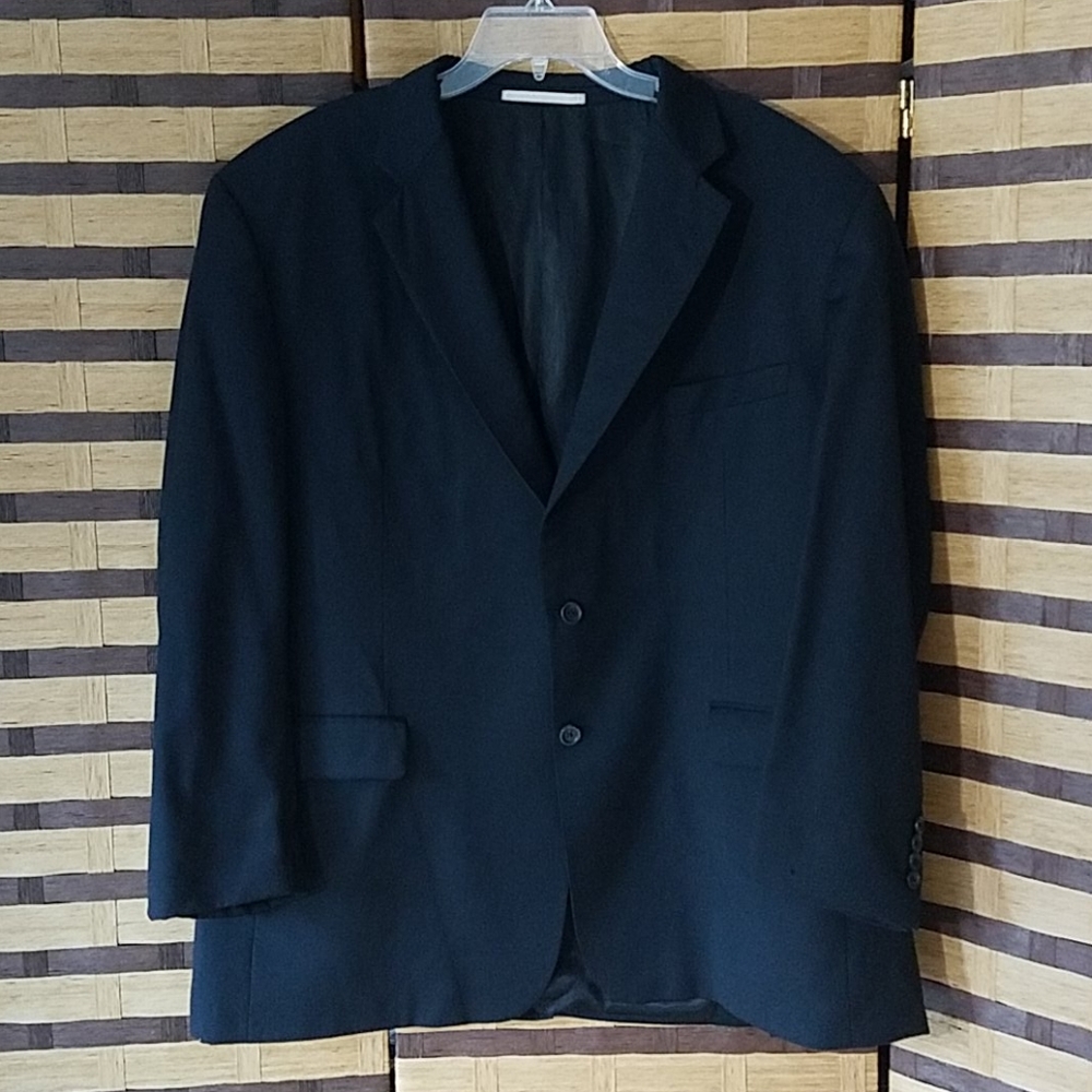 Burberry Men's Black Suit Jacket